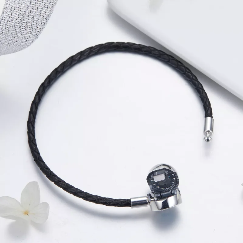 (bild till) Pandora Stil Läderarmband Magiska Mysterier - Scb113 - View 4
