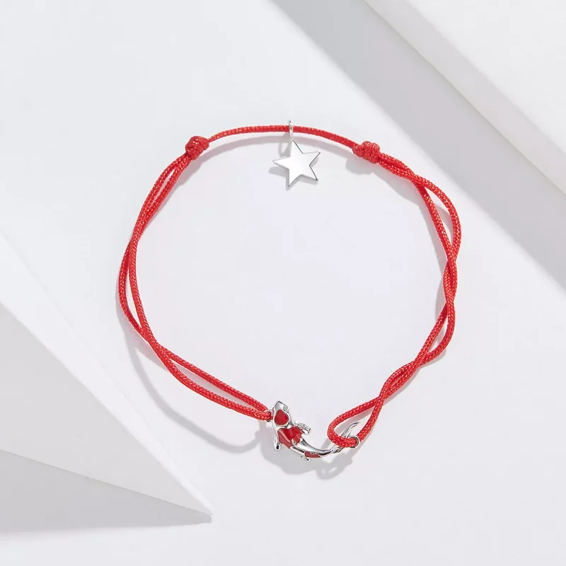 (bild till) Pandora Stil Sladd Armband Lucky Carp - Scb145 - View 4