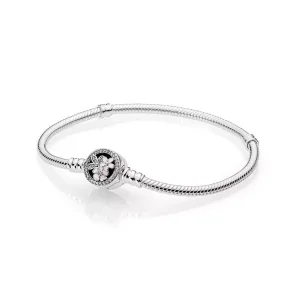 (bild till) Pandora Armband Ögonblick Poetiska Blommar Lås - 590744Cz