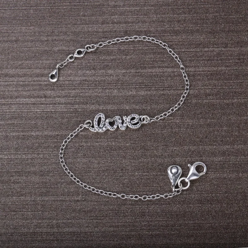 (bild till) Pandora Armband Kärlekssignatur - 590510Cz - View 2