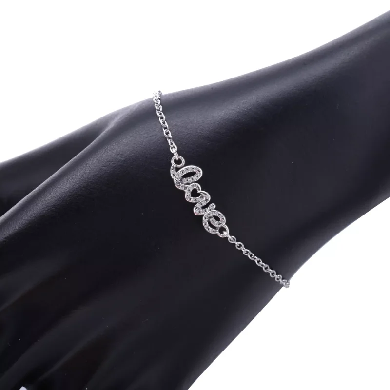(bild till) Pandora Armband Kärlekssignatur - 590510Cz - View 3