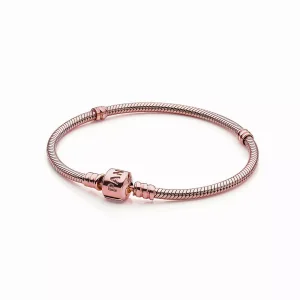 (bild till) Pandora Armband Lås 14 Karat Roséguld - P-D-2076