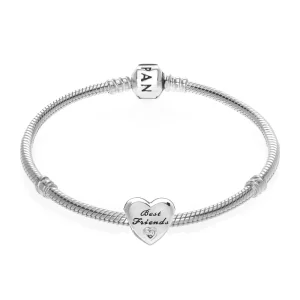 (bild till) Pandora Armband Vänskap Hjärta - 791727Czf