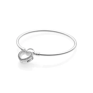 (bild till) Pandora Armring Mousserande Flytande Hjärtficka - 597253Cz