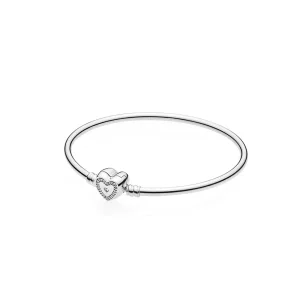 (bild till) Pandora Armring Önskvärt Hjärta - 590729Cz