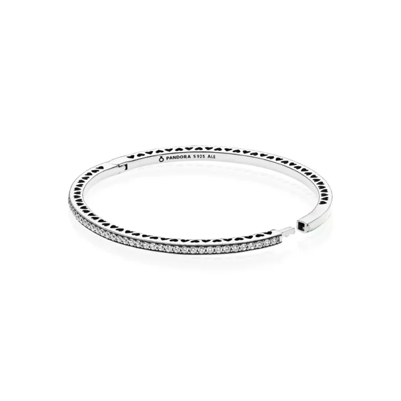 (bild till) Pandora Armring Strålande Hjärtan - 590537En23 - View 2