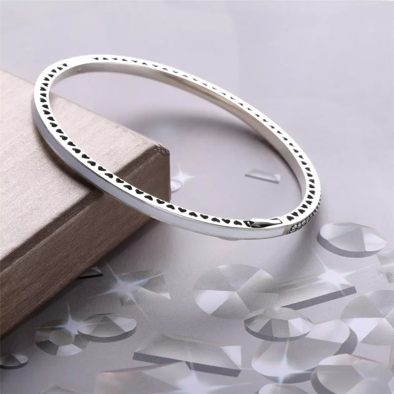 (bild till) Pandora Armring Strålande Hjärtan - 590537En23 - View 3