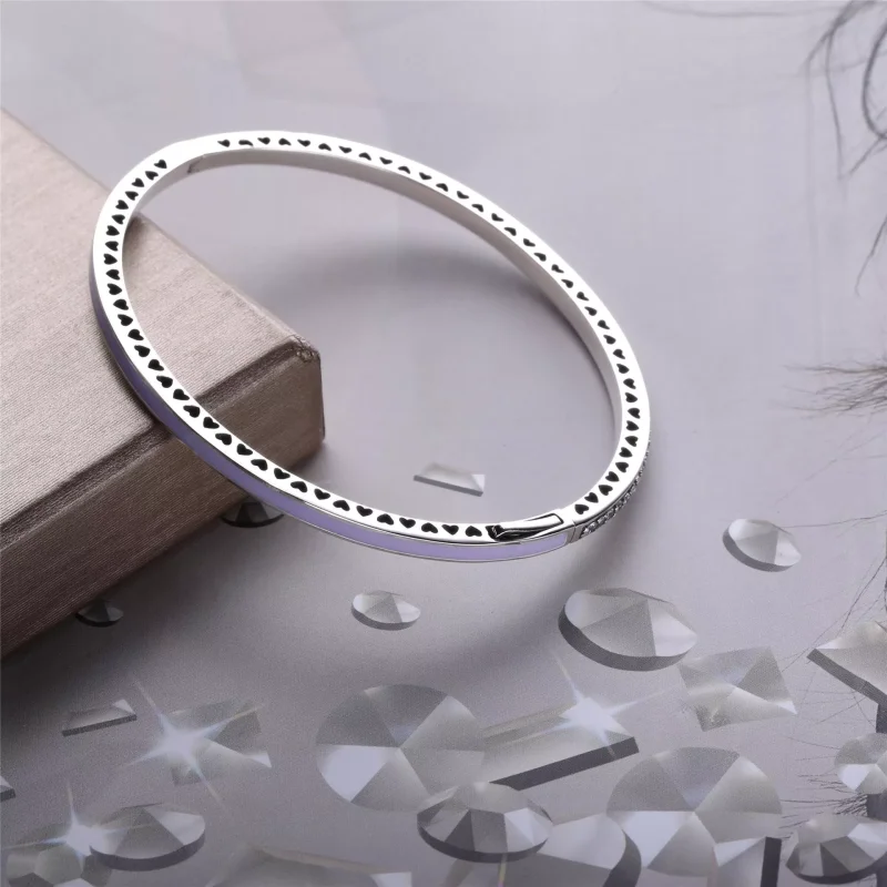 (bild till) Pandora Armring Strålande Hjärtan - 590537En66 - View 3