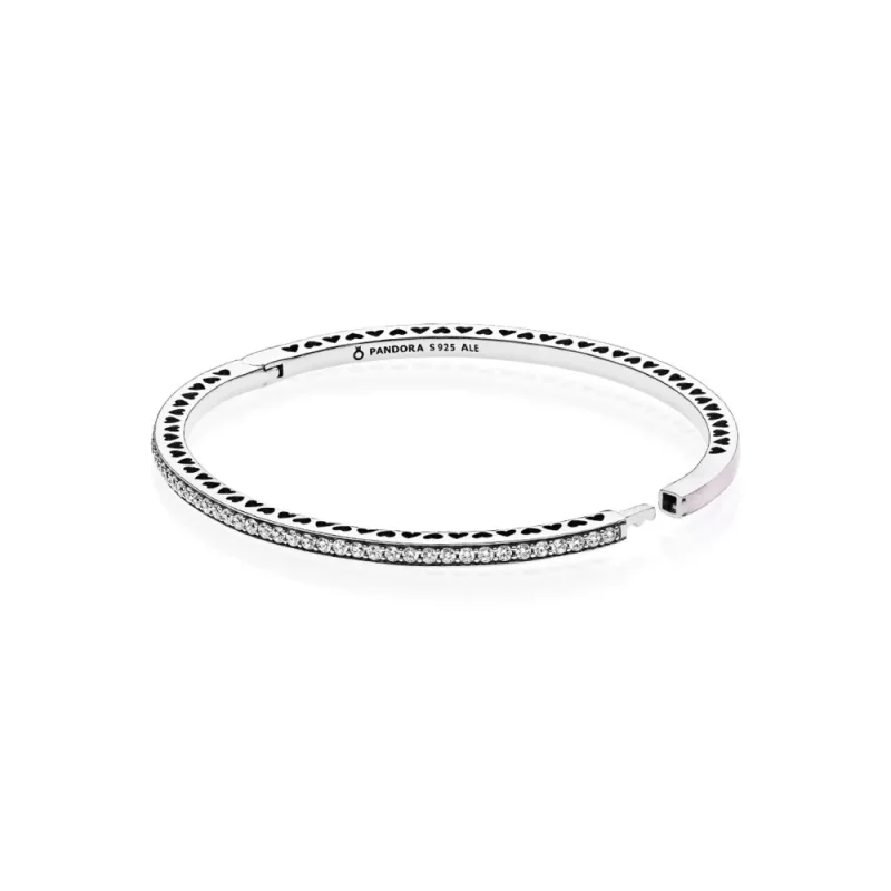 (bild till) Pandora Armring Strålande Hjärtan - 590537En68 - View 2