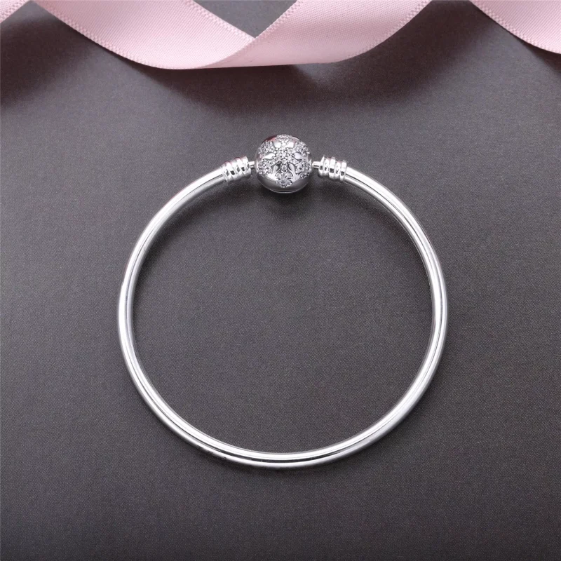 (bild till) Pandora Armring Unik Snöflinga - 590740Cz - View 2