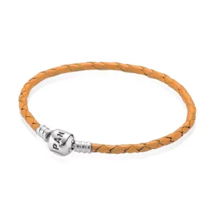 (bild till) Pandora Läderarmband Enkel Läder - 590705Crd-Jc