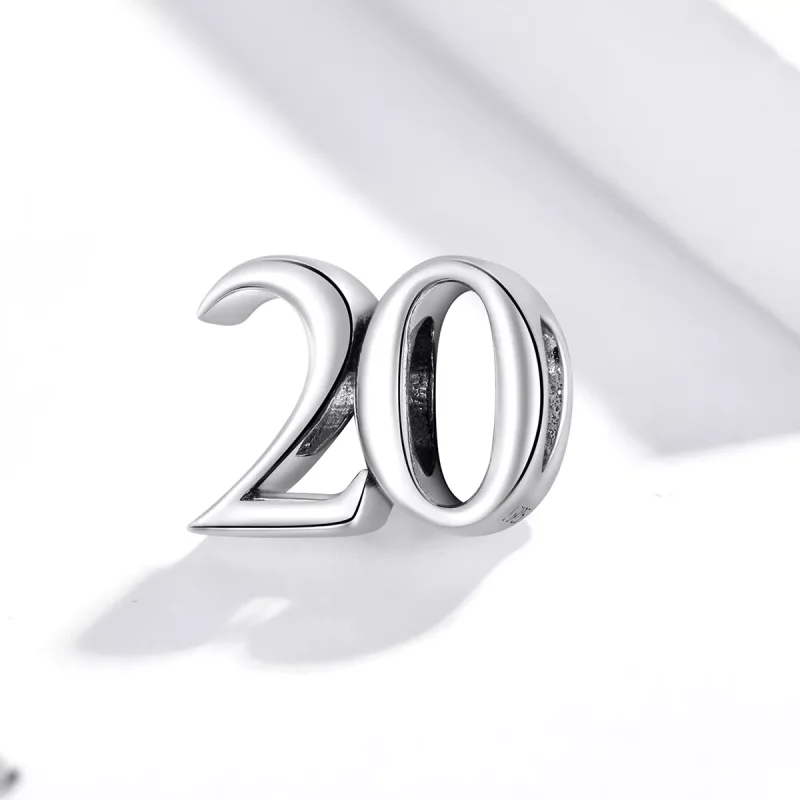 (bild till) Pandora Stil Berlock 20 Årsjubileum - Scc1623 - View 2