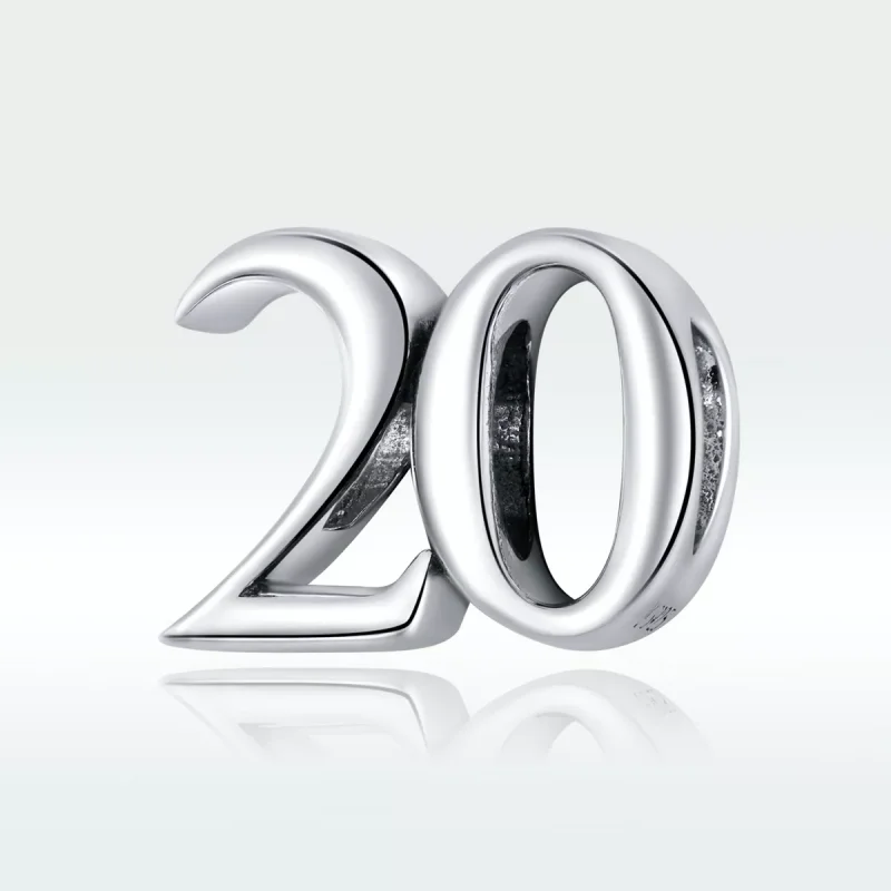 (bild till) Pandora Stil Berlock 20 Årsjubileum - Scc1623 - View 5