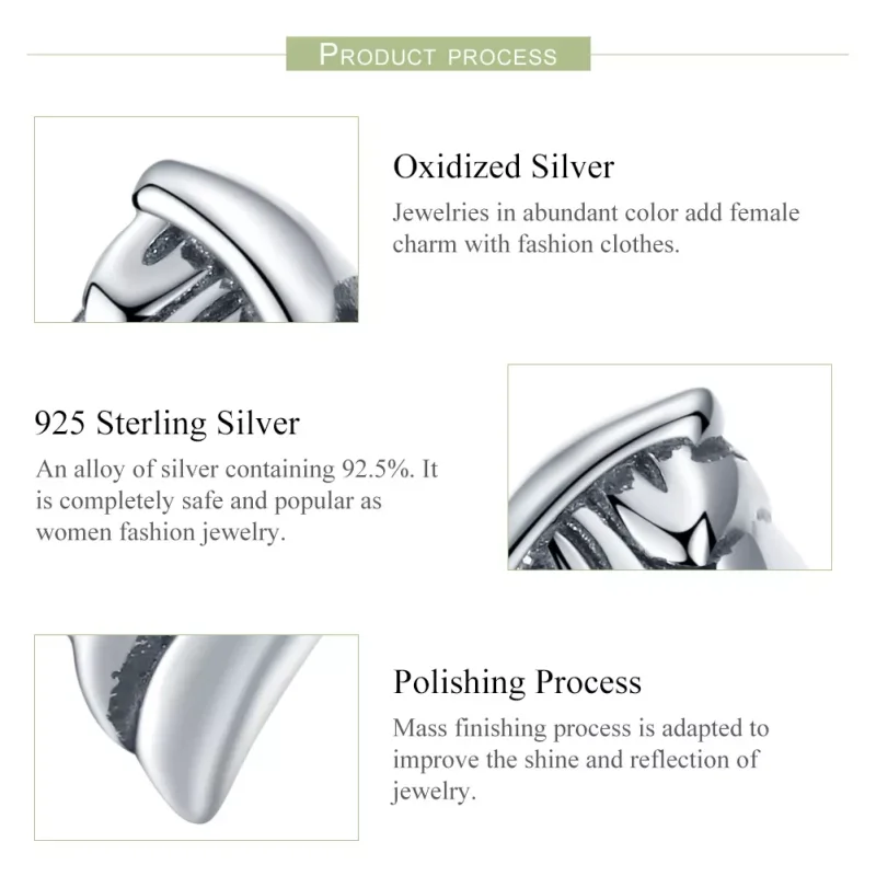 (bild till) Pandora Stil Berlock Angel Wing - Scc1091 - View 4