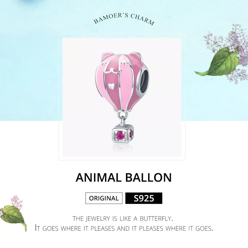(bild till) Pandora Stil Berlock Animal Ballon - Scc1378 - View 6
