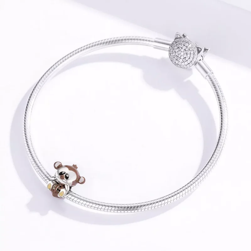 (bild till) Pandora Stil Berlock Apa - Bsc125 - View 3