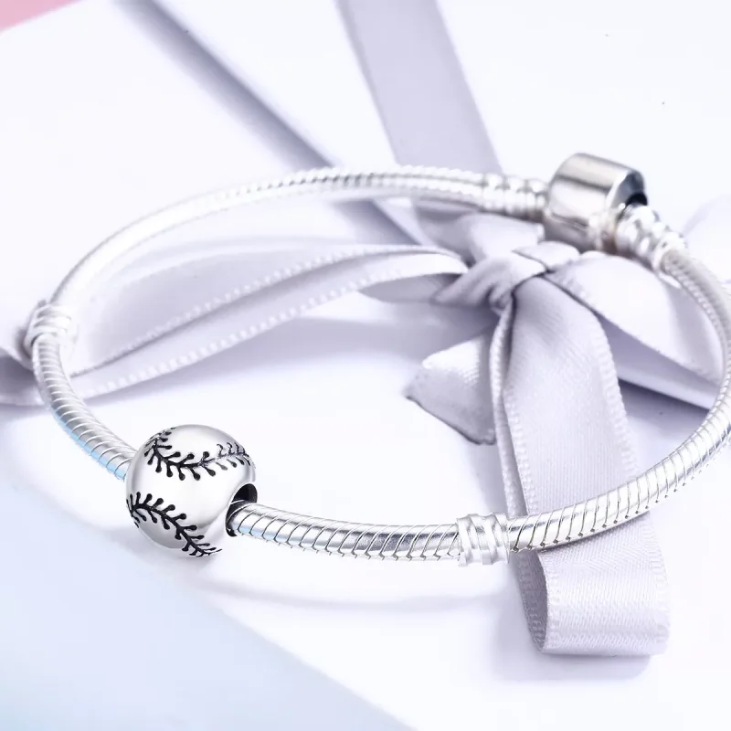 (bild till) Pandora Stil Berlock Baseball Lidenskab - Scc449 - View 4