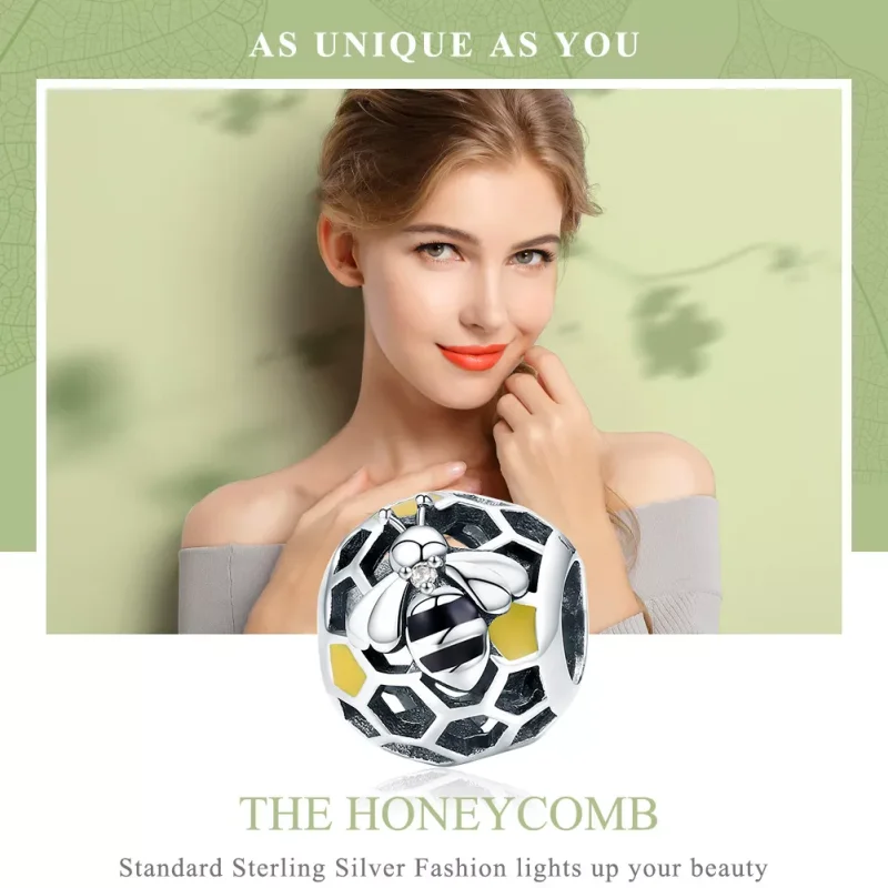 (bild till) Pandora Stil Berlock Bee'S Hive - Scc779 - View 6