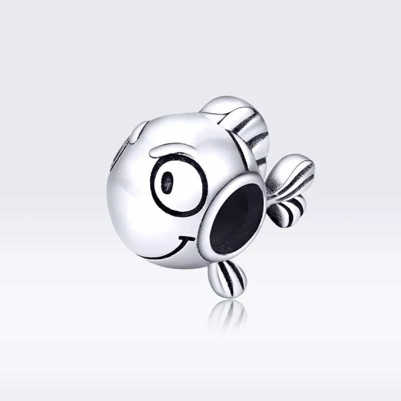 (bild till) Pandora Stil Berlock Big Eyes Fish - Scc1477 - View 5