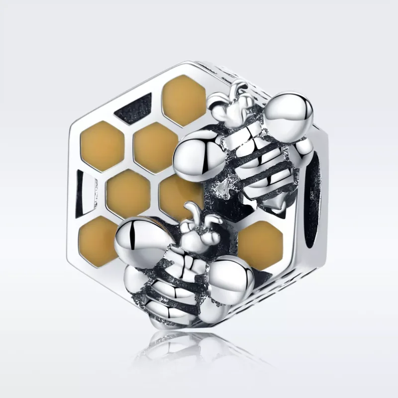 (bild till) Pandora Stil Berlock Bikupa - Scc500 - View 2