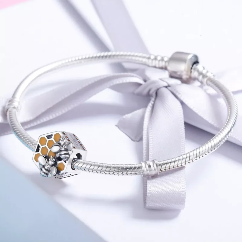 (bild till) Pandora Stil Berlock Bikupa - Scc500 - View 4