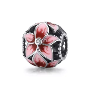 Pandora Stil Berlock Blommande Blomma - Scc1707 (bild till) Pandora Stil Berlock Blommande Blomma - Scc1707