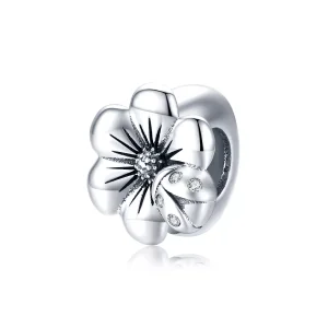 (bild till) Pandora Stil Berlock Blommande Blomma - Scc1722