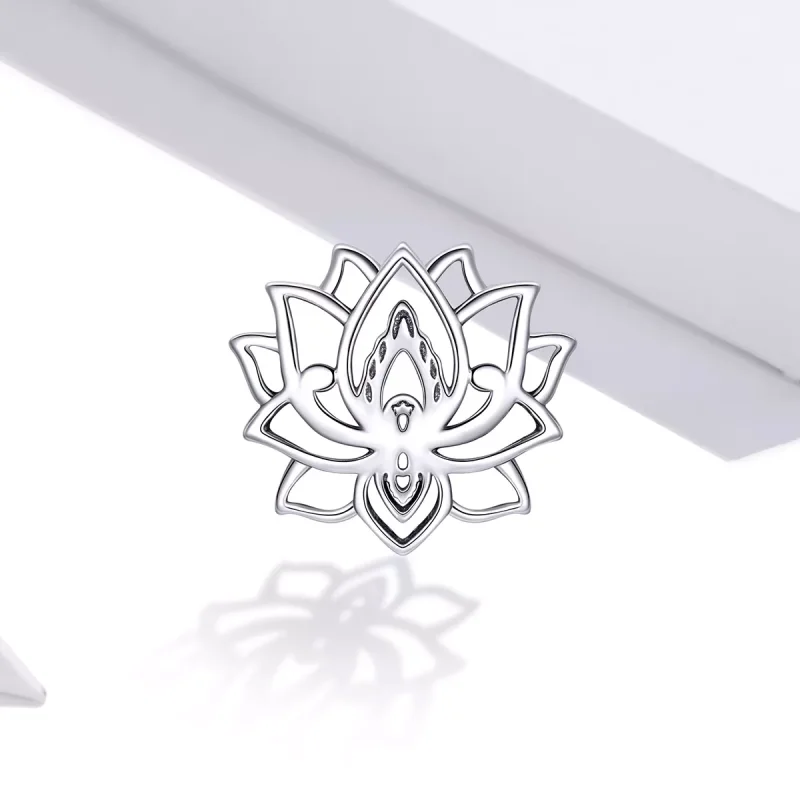 (bild till) Pandora Stil Berlock Blommande Lotus - Scc1724 - View 2