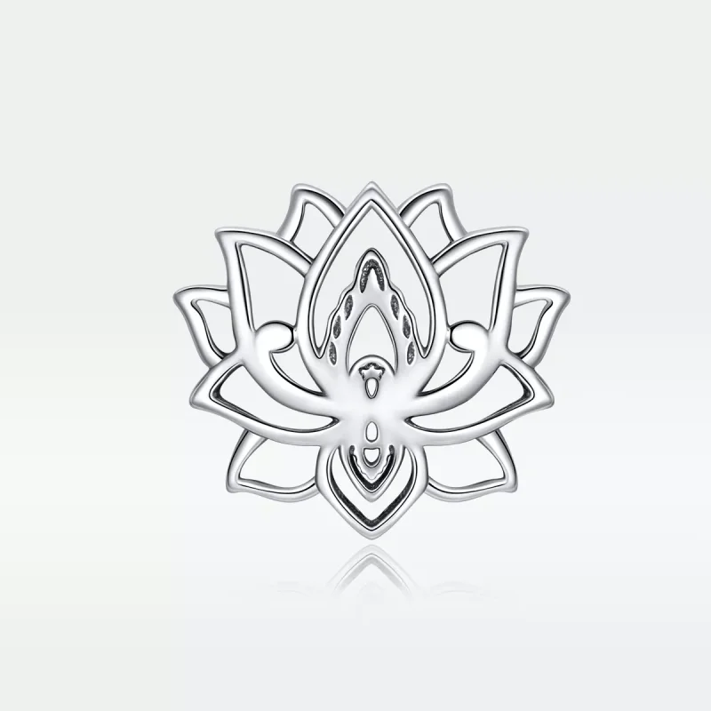(bild till) Pandora Stil Berlock Blommande Lotus - Scc1724 - View 5