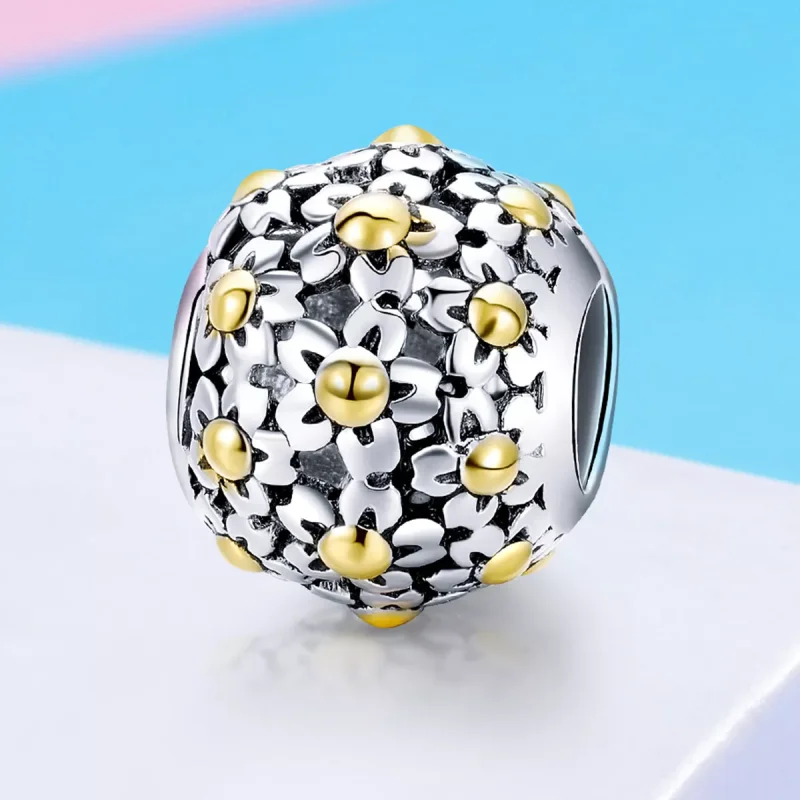 (bild till) Pandora Stil Berlock Blommornas Omfamning - Scc717 - View 4