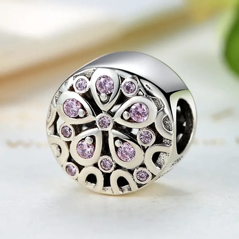 (bild till) Pandora Stil Berlock Blomning - Scc053 - View 6