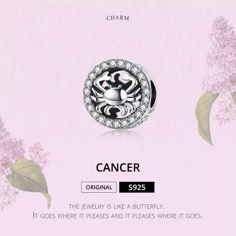 (bild till) Pandora Stil Berlock Cancer - Scc1213 - View 2