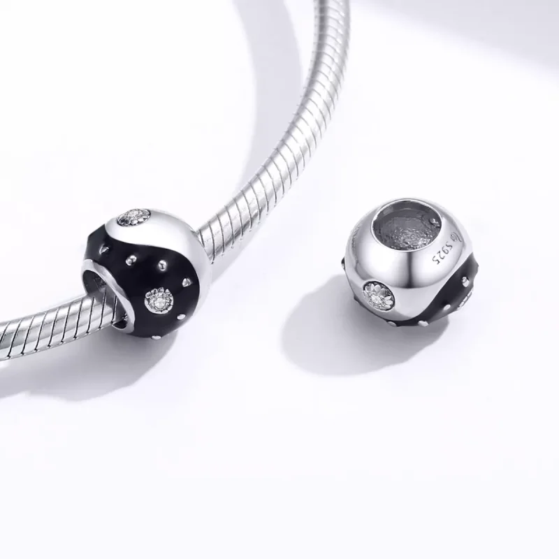 (bild till) Pandora Stil Berlock Chinoiserie Yin Yang - Bsc192 - View 4