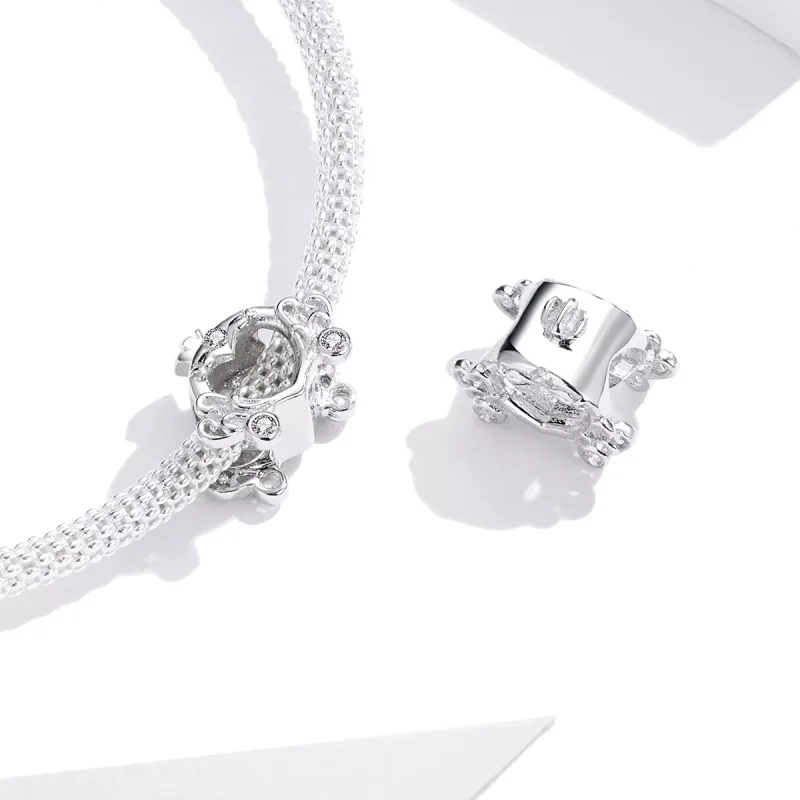 (bild till) Pandora Stil Berlock Cinderellas Pumpabil - Bsc270 - View 4