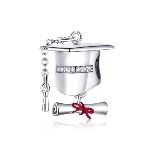(bild till) Pandora Stil Berlock College Graduation Cap - Bsc357