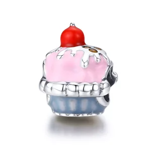 (bild till) Pandora Stil Berlock Cup Cake - Scc1084