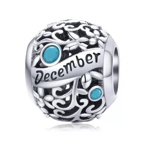 (bild till) Pandora Stil Berlock December Birthstone - Scc1385-12