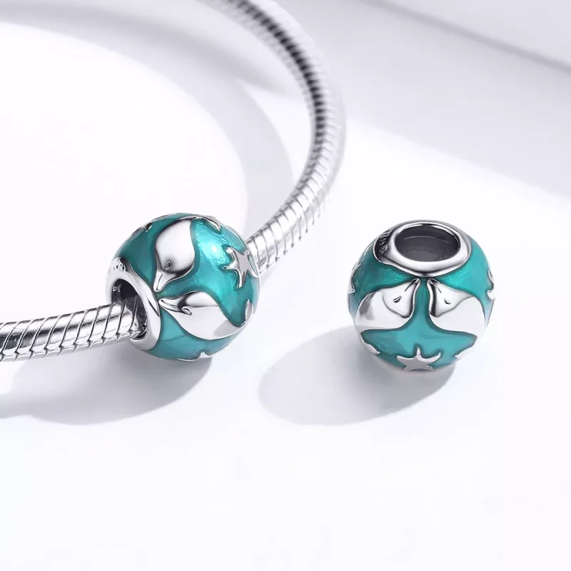 (bild till) Pandora Stil Berlock Delfin - Scc1295 - View 3