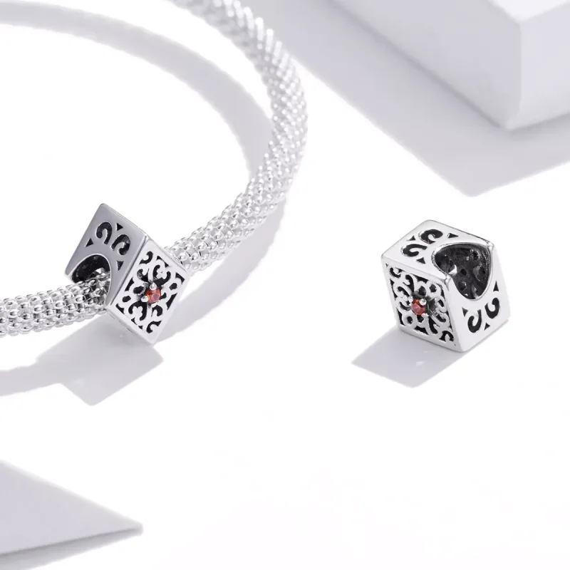 (bild till) Pandora Stil Berlock Diamant - Scc1825 - View 4