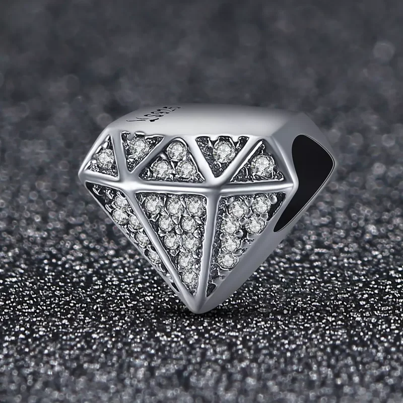 (bild till) Pandora Stil Berlock Diamond Love - Scc397 - View 2