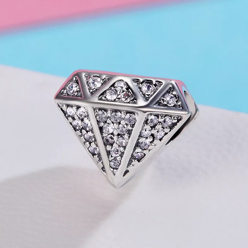 (bild till) Pandora Stil Berlock Diamond Love - Scc397 - View 3