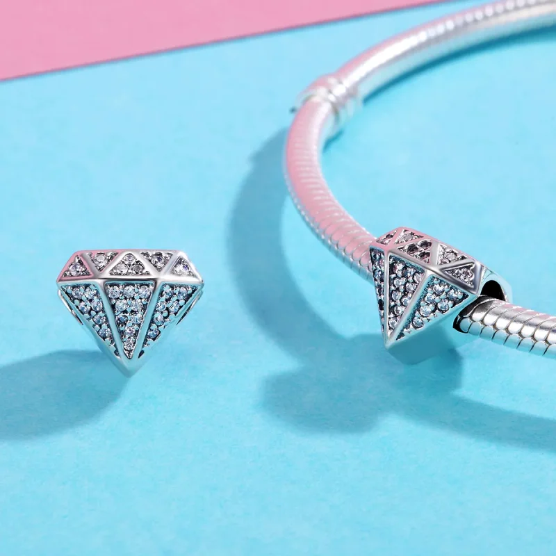 (bild till) Pandora Stil Berlock Diamond Love - Scc397 - View 5
