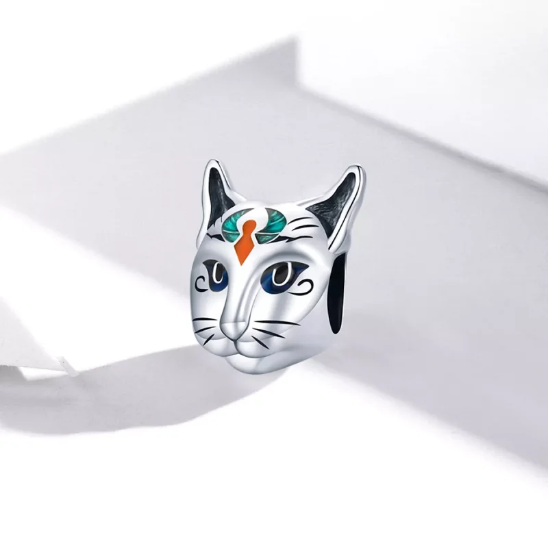 (bild till) Pandora Stil Berlock Egypten - Cat God Besti - Scc1859 - View 2