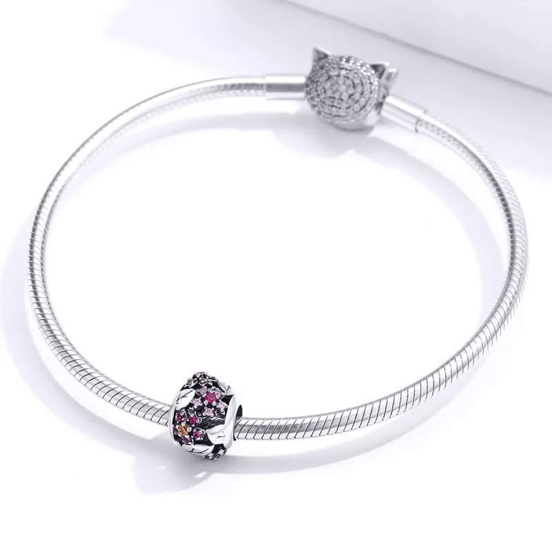 (bild till) Pandora Stil Berlock Elegant Cherry Blossom - Scc1446 - View 3