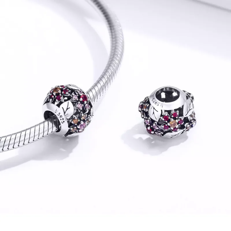 (bild till) Pandora Stil Berlock Elegant Cherry Blossom - Scc1446 - View 4