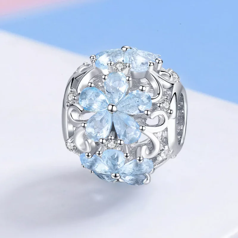 (bild till) Pandora Stil Berlock Eleganta Snöflingor - Scc941 - View 2
