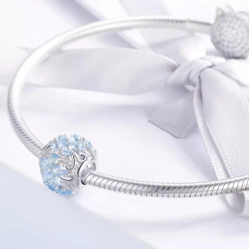 (bild till) Pandora Stil Berlock Eleganta Snöflingor - Scc941 - View 3