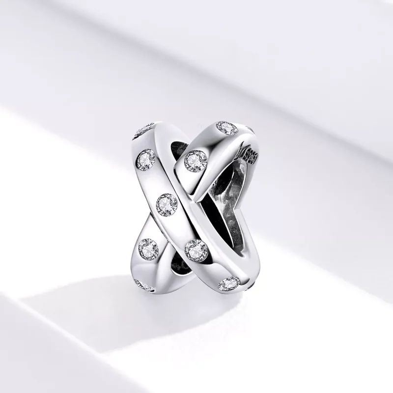 (bild till) Pandora Stil Berlock Enkel Geometri - Scc1515 - View 2