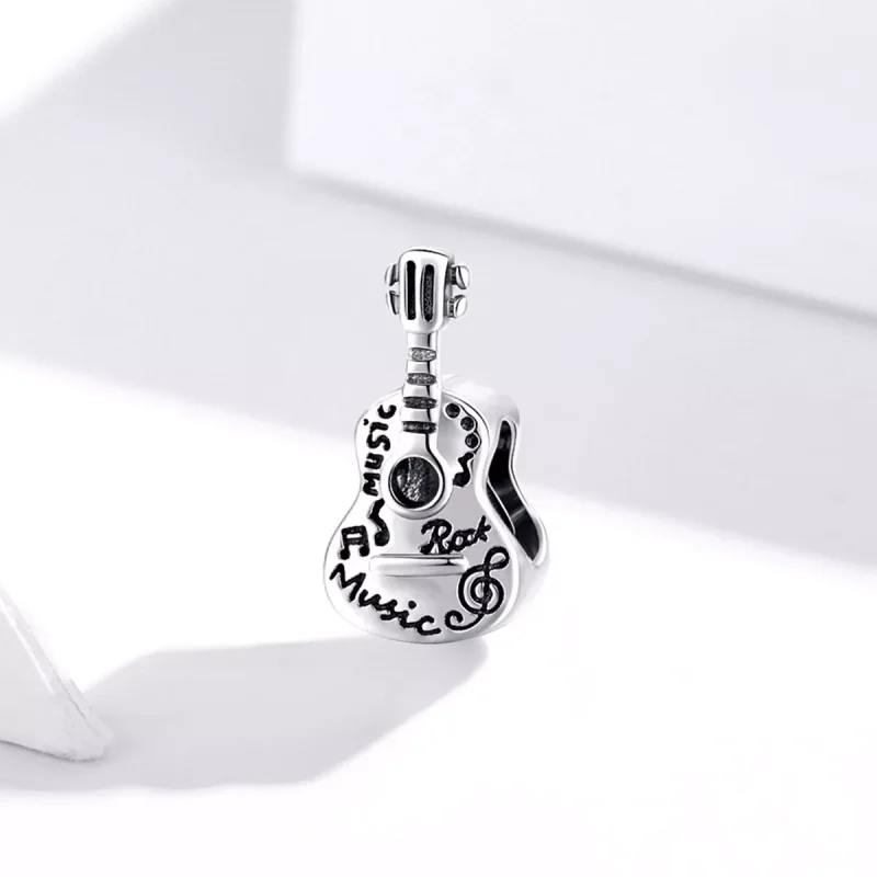 (bild till) Pandora Stil Berlock Enkel Gitarr - Scc1708 - View 2