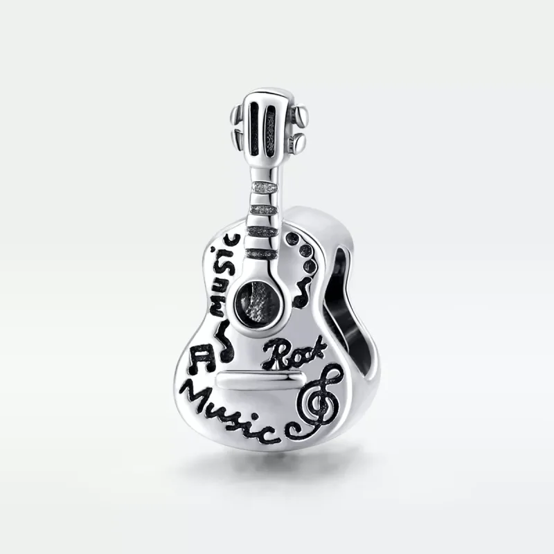 (bild till) Pandora Stil Berlock Enkel Gitarr - Scc1708 - View 5
